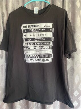 Vintage Style Delta Pro Weight Rap Groups Graphic Tee 2XL
